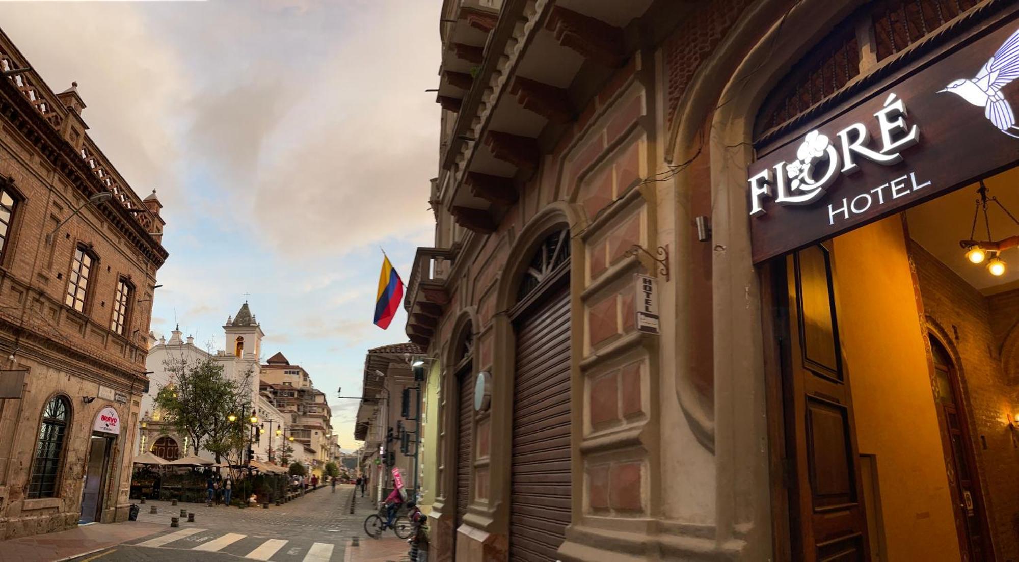 Flore Hotel Boutique Cuenca Eksteriør billede